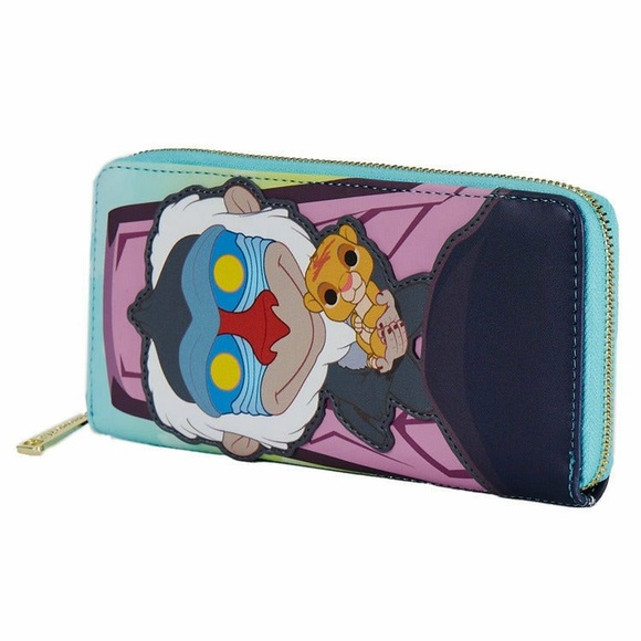 🆕 Funko Pop! by Loungefly The Lion King Pride Rock Zip Around Wallet - Picture 3 of 4